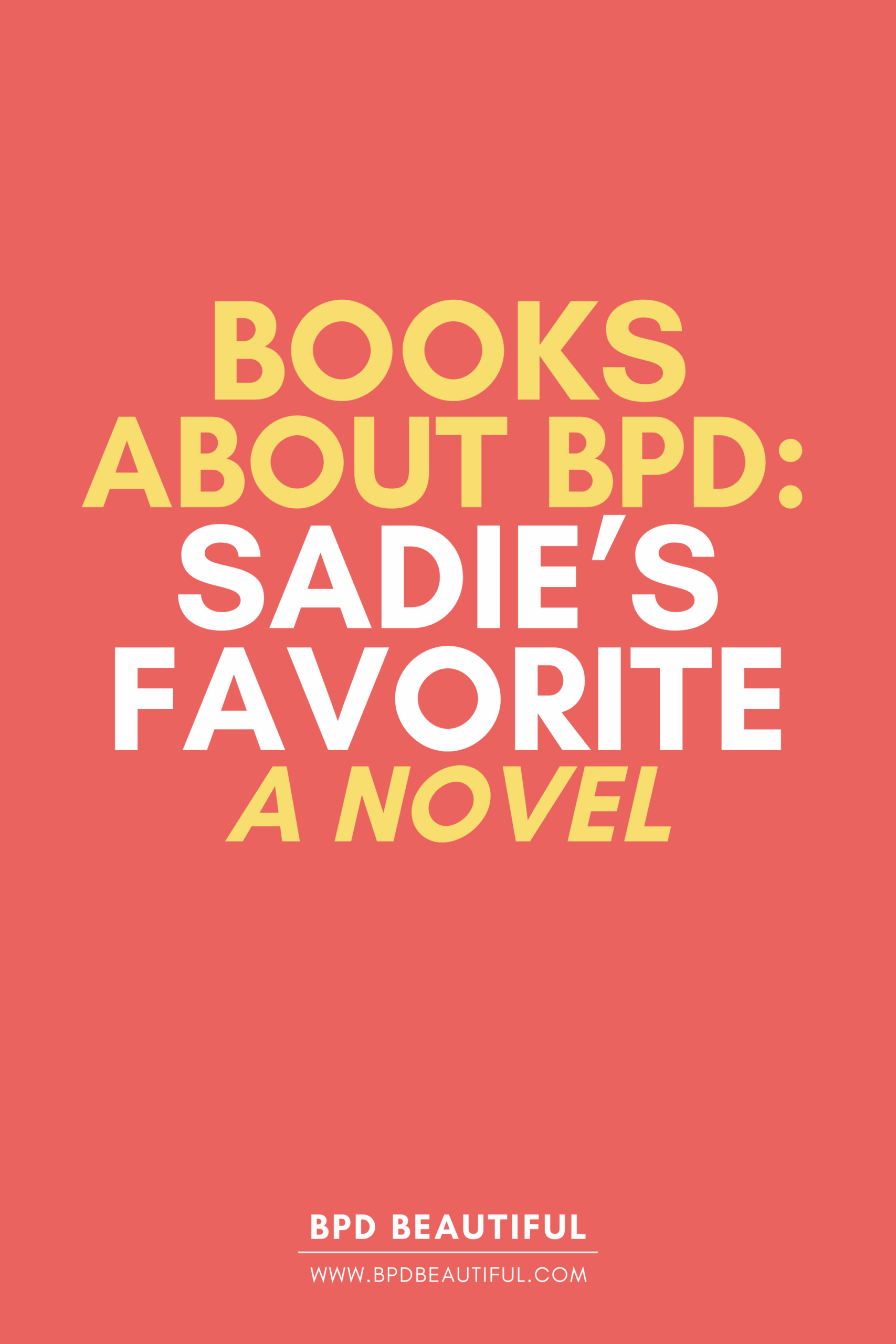 bpd books about bpd characters with bpd main characters