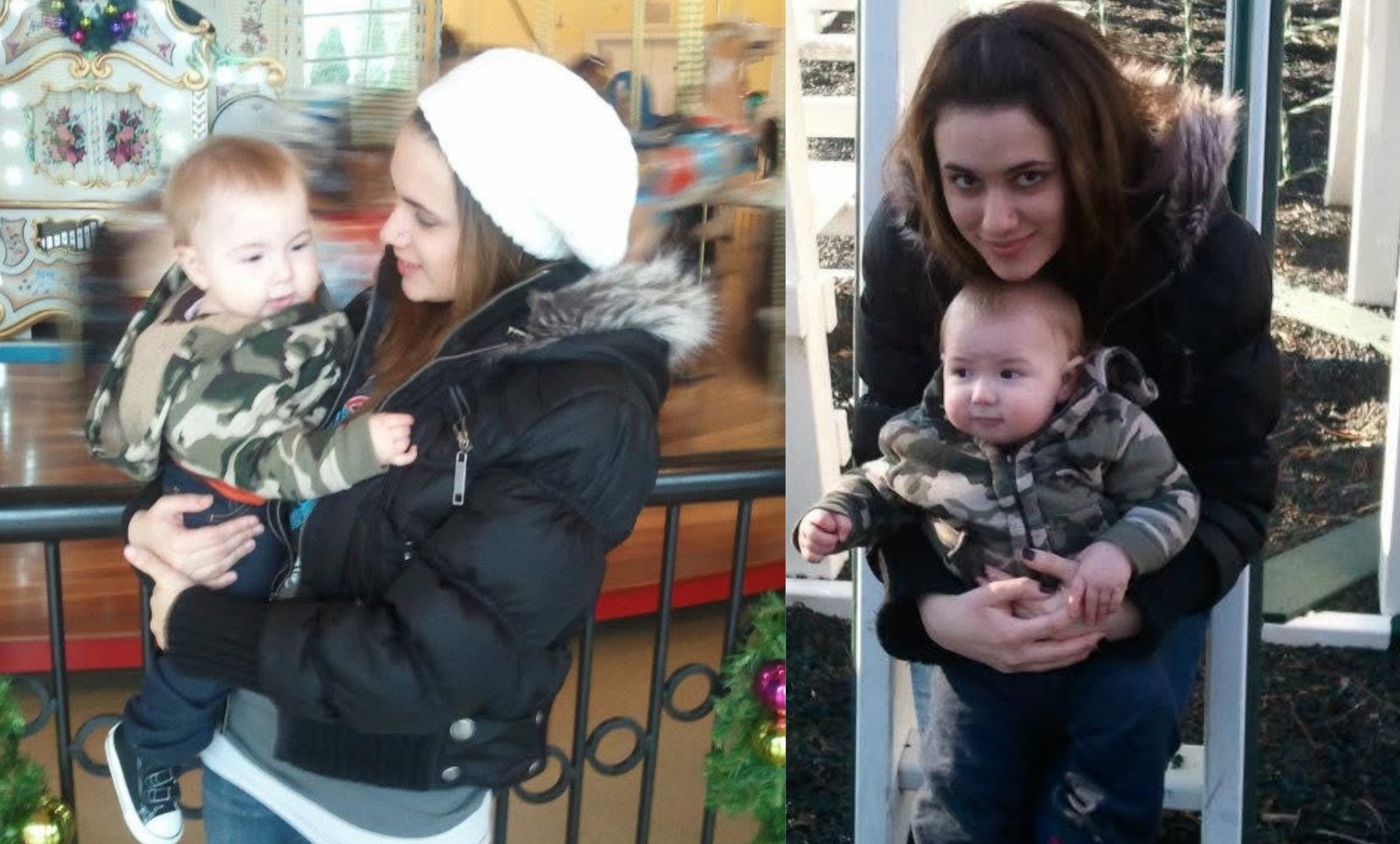 bpd and jesus, christians with bpd: sarah and her infant son in 2012