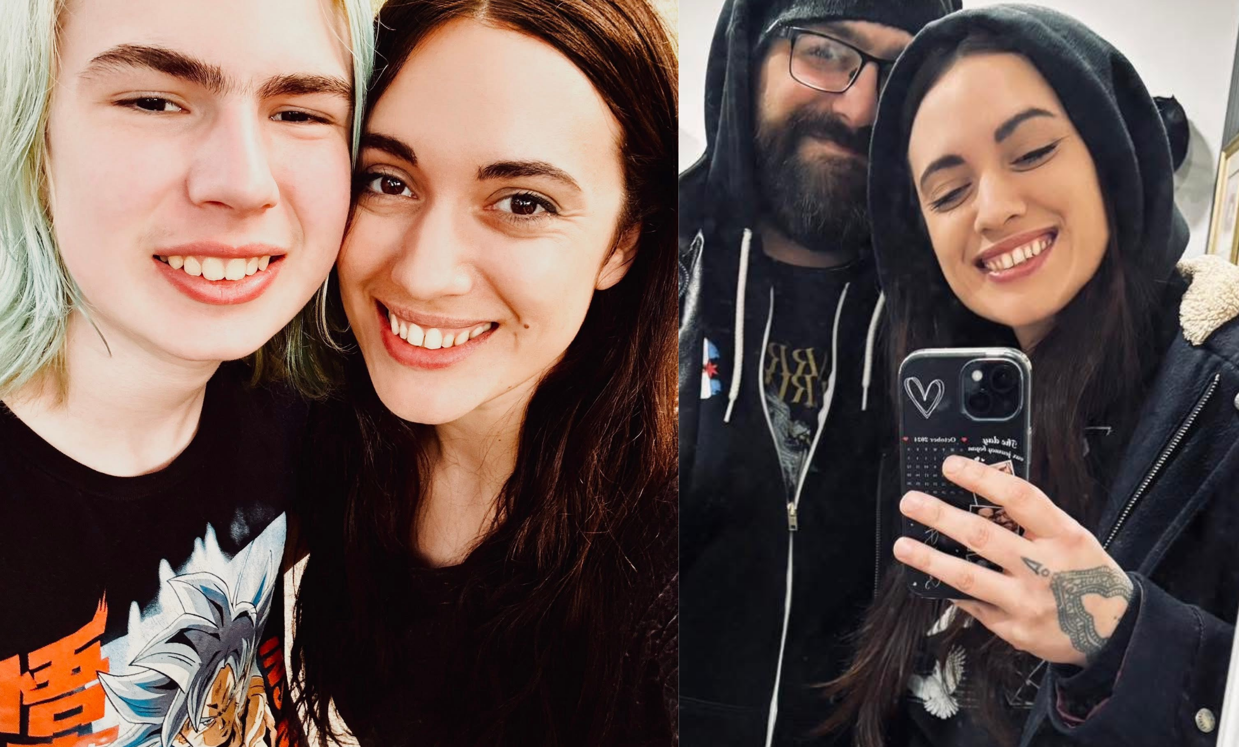 bpd christians with bpd: a photo of sarah & her son, and a photo of her and her best friend, now fiance