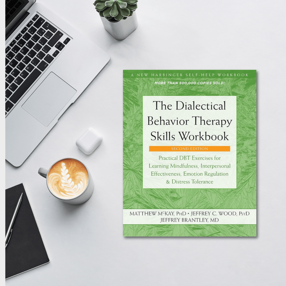 Books for BPD such as the 'The Dialectical Behaviour Therapy Skills Workbook'.